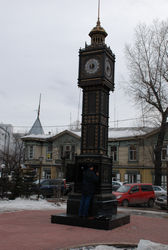 Часы в парке