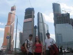 Москва-сити.