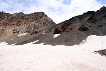Фото 7. Перевал Койавганауш. Вид со стороны подъёма.