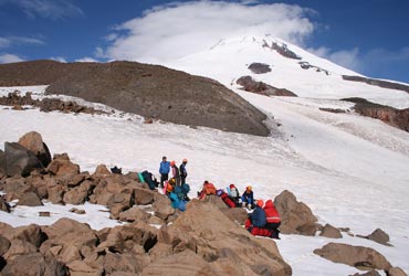 Фото 34. На перевале Терскол.