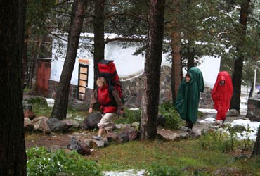 Фото 38. В посёлке Терскол.