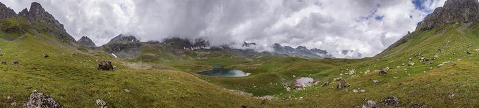 Круговая панорама у озера Провальное.