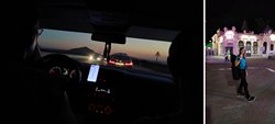 Вечерняя поездка на такси в Кисловодск за забытой в поезде гитарой.