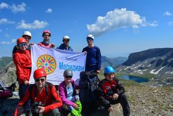 Группа на перевале Федосеева 1А 3000 м.