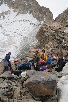 Фото 23. Группа на перевале Армейских туристов