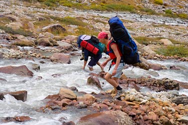 Фото 28. Переправа через Кельдыке Восточная