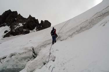 Фото 36. Подъём по перилам на пер. Загадка Западный