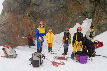 Фото 37. Девушки на перевале Загадка Западный