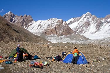 Фото 50. Лагерь в долине реки Бороко