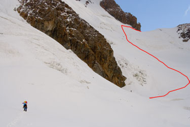 Фото 62. Путь подъёма на перевал Грозовой