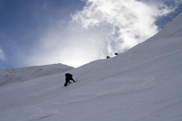 Фото 72. Начало спуска с перевала Васильева