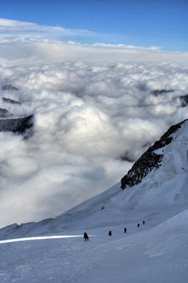 Фото 73. Спуск к ребру